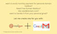 create free domain mailbox for you