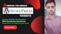 develop a wordpress website with responsive web design