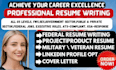 provide standout professional resume writing executive resume federal resume