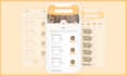 create a complete interactive UX UI design with adobe xd