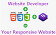 create responsive websites with HTML CSS javascript and bootstrap