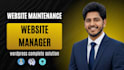 be your wordpress website manager for maintenance, updates and support
