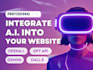 integrate ai into your website, openai gemini API