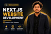 do website development using next js