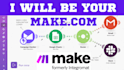 setup make com made com integromat fix API webhook ai http