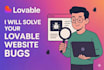 fix your lovable website bugs and performance