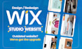 build wix studio website,design redesign wix studio website