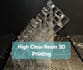 print high quality 3d models with clear resin