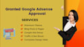 make website and add google adsense ads with seo traffic