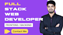 create a responsive modern website using react js or next js with tailwind CSS