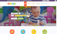 create kindergarten website, preschool website and daycare website