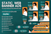 design web banner ads, google banner, podcast