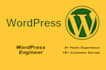 design wordpress website with woocommerece, lead forms, service pages