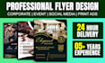 do flyer, brochure, and leaflet design services