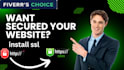 make your website secured by https using ssl