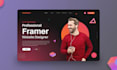design, redesign framer website, webflow website figma to framer