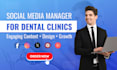 manage and design your dental clinic social media professionally