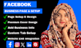 create and setup your impressive facebook business page
