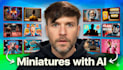 design ai generated youtube thumbnails professionally