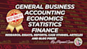 write SEO blog content on accounting, finance and statistics