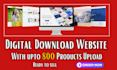 create wordpress digital products store with products
