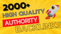 create 20,000 high quality contextual SEO dofollow backlinks