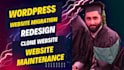 do wordpress website maintenance, clone, migration and build a website