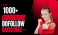 seo backlinks for google ranking contextual link building