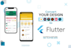 design flutter apps, convert figma, adobe xd to flutter