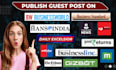 publish your guest post on business standard, business upturn and business world