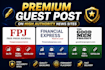publish your guest post on free press journal, financial express ,goodmenproject