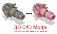 convert stl mesh dxf dwg and step file for 3d printing