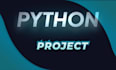 do a python project