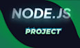 do a nodejs project