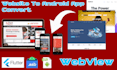 convert website into webview based android apps with admob ads