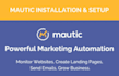 install mautic, configure it and set up email campaigns