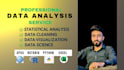 do statistical data analysis with spss, rstudio, python and write apa report