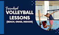 train your volleyball technique