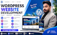 design, develop, or redesign a professional wordpress website