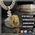 do custom hip hop jewelry 3d model and rendering