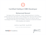 develop hubspot website, landing page, modules, blogs, and email templates