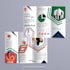 creative brochure and trifold brochure design