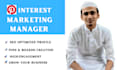 manage pinterest business account with seo optimized pins and boards