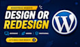 wordpress responsive website design or redesign
