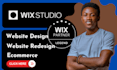 design and transfer wix studio website, wix website redesign, wix, wix studio