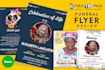 design  funeral flyer, memorial, obituary or program in 3hrs