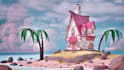 create stylized low poly model