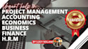 do accounting, economics, hrm and project management essays