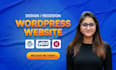 do wordpress, woocommerce, wix, squarespace site for you