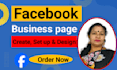 do facebook business page create and setup
